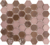 Confetti Mosaic Pink | Tiles By Kia