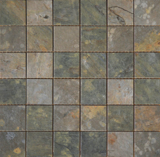 Copper 2x2 Mosaic | Tiles By Kia