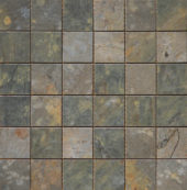 Copper 2x2 Mosaic | Tiles By Kia