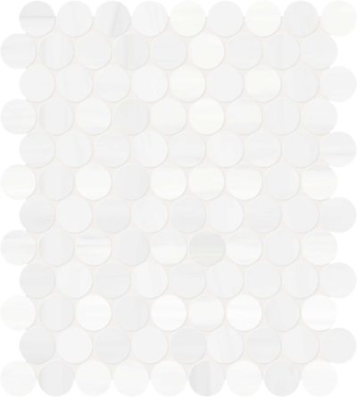 Cosmo Lumino 1.25 Penny Round Mosaic