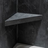 Cracked Slate Shower Bench 26x18.63x3 | Tiles By Kia