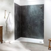 Cracked Slate Shower Wall Kit 36x36x78 | Tiles By Kia