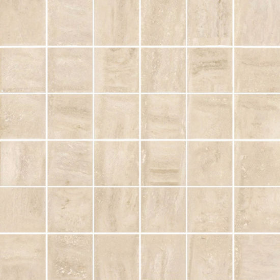 Crema Navona Polished 2X2 Mosaic | Tiles By Kia