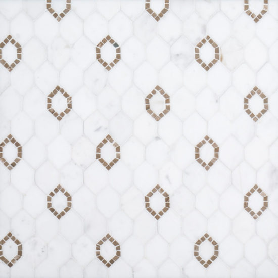Daffodil Cream Mosaic | Tiles By Kia