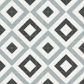Dawn Blend Matte Cubic Pattern Mosaic | Tiles By Kia