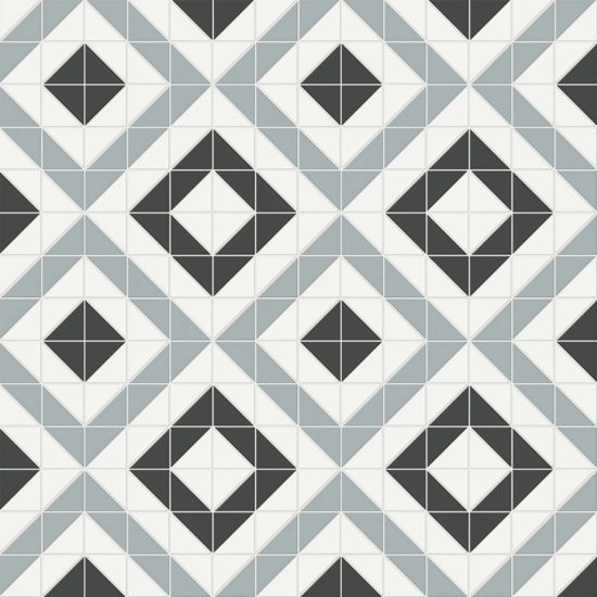 Dawn Blend Matte Cubic Pattern Mosaic | Tiles By Kia