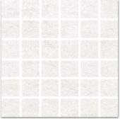 Denver White 2x2 Mosaic | Tiles By Kia
