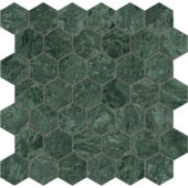 Diosa Verde 2 Hexagon Mosaic | Tiles By Kia