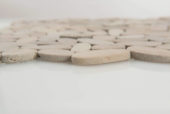 Driftwood Tan Flat Pebble | Tiles By Kia