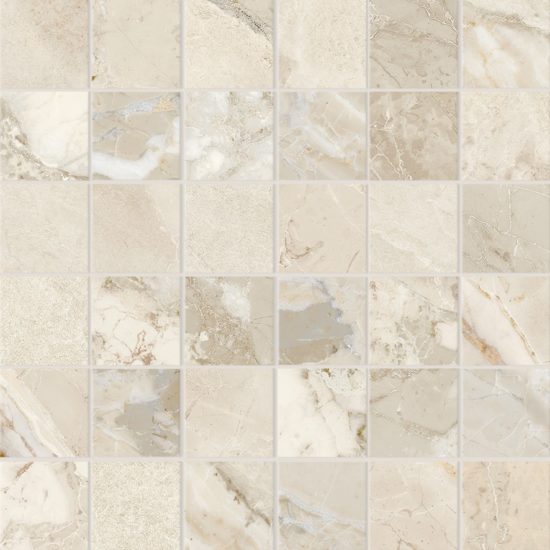 Dynasty Almond 2X2 Mosaic | Tiles By Kia