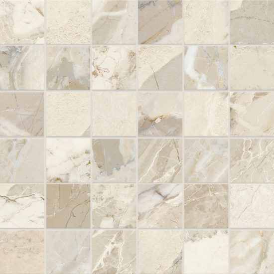 Dynasty Almond 2X2 Mosaic | Tiles By Kia