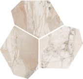 Dynasty Almond Polished/Matte 11X12 Eggs Mosaic | Tiles By Kia