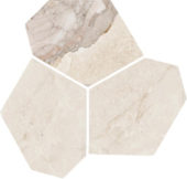 Dynasty Almond Polished/Matte 11X12 Eggs Mosaic | Tiles By Kia