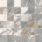 Dynasty Grey 2X2 Mosaic | Tiles By Kia