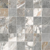 Dynasty Grey 2X2 Mosaic | Tiles By Kia