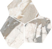 Dynasty Grey Polished/Matte 11X12 Eggs Mosaic | Tiles By Kia