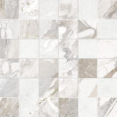Dynasty White 2X2 Mosaic | Tiles By Kia