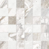 Dynasty White 2X2 Mosaic | Tiles By Kia