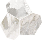 Dynasty White Polished/Matte 11X12 Eggs Mosaic | Tiles By Kia