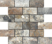 Elongated Hexagon Royal Vein "Leaves" Mosaic | Tiles By Kia