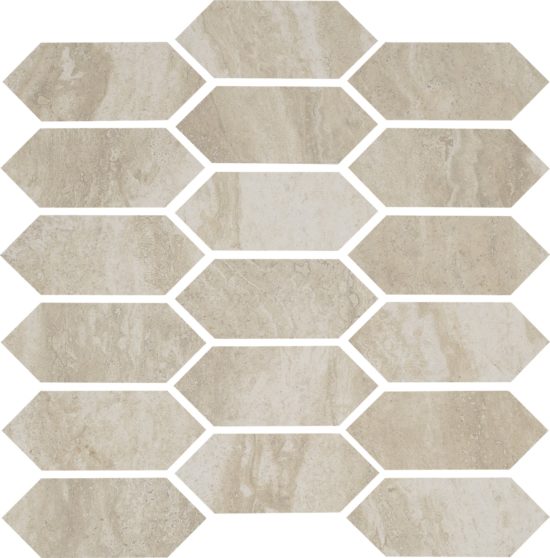 Essence Beige Picket Mosaic | Tiles By Kia