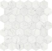 Eterna Bianco 2 Honed Hexagon Mosaic | Tiles By Kia