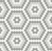 Evening Blend Matte Hexagon Pattern Mosaic | Tiles By Kia