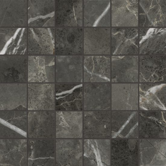 Florence 2X2 Carbon Matte Mosaic | Tiles By Kia