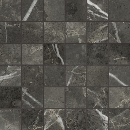 Florence 2X2 Carbon Matte Mosaic | Tiles By Kia