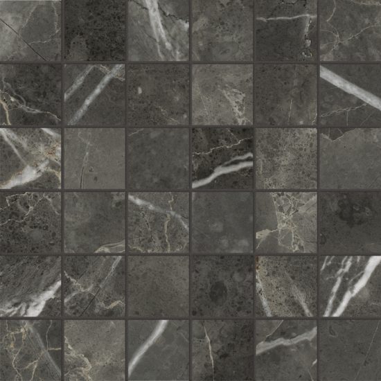 Florence 2X2 Carbon Matte Mosaic | Tiles By Kia