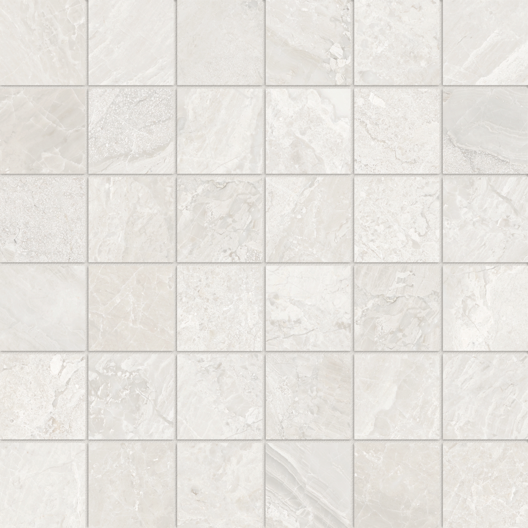 Florence 2X2 Ivory Matte Mosaic