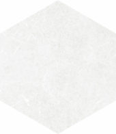 Form 5.5X6.3” White Hexagon | Tiles By Kia