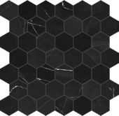 Galaxia Nero 2 Hexagon Mosaic | Tiles By Kia