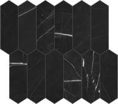 Galaxia Nero 2x6 Picket Mosaic | Tiles By Kia