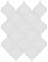 Gallery Grey Glossy Arabesque Mosaic | Tiles By Kia