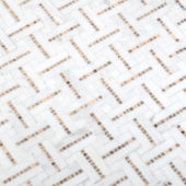 Gazebo Cream Mosaic | Tiles By Kia