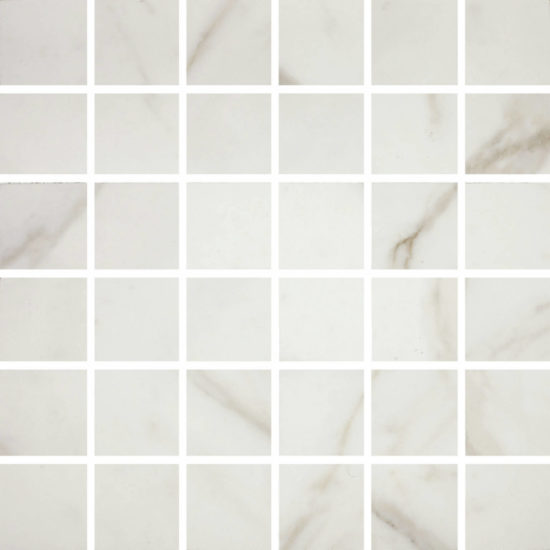 Golden Calacatta Matte 2X2 Mosaic | Tiles By Kia