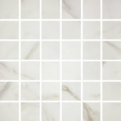 Golden Calacatta Polished 2X2 Mosaic | Tiles By Kia
