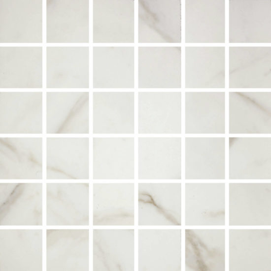 Golden Calacatta Polished 2X2 Mosaic | Tiles By Kia