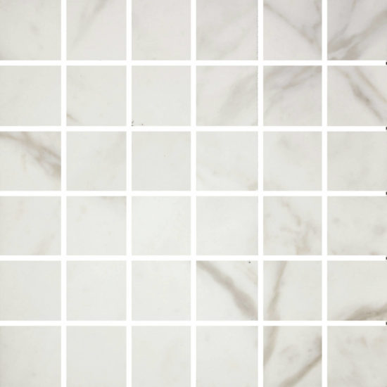 Golden Calacatta Polished 2X2 Mosaic | Tiles By Kia