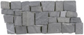 Grey Cubic Marble Opus Interlocking Border | Tiles By Kia