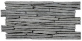 Grey Sliced Slate Interlocking Mosaic | Tiles By Kia