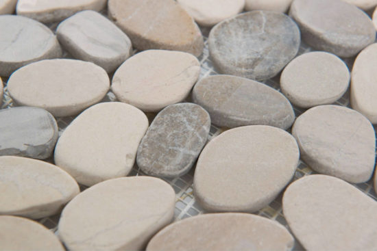 Harmony Warm Flat Pebble | Tiles By Kia