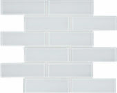 Ice 2X6 Brick Mosaic | Tiles By Kia