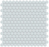 Ice Penny Round Mosaic | Tiles By Kia