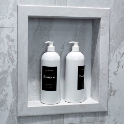 Iced Pewter Niche  14.5×12 inside