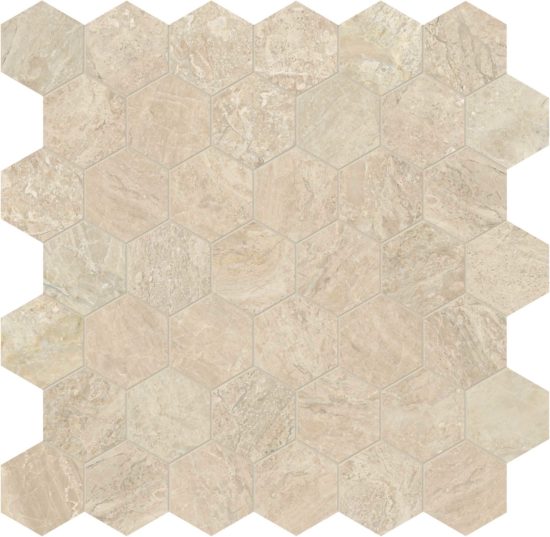 Impero Reale 2 Polished Hexagon Mosaic