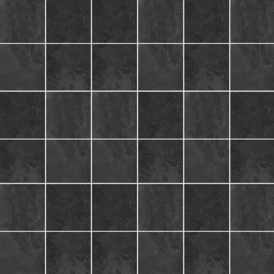 Kathmandu Black 2X2 Mosaic | Tiles By Kia