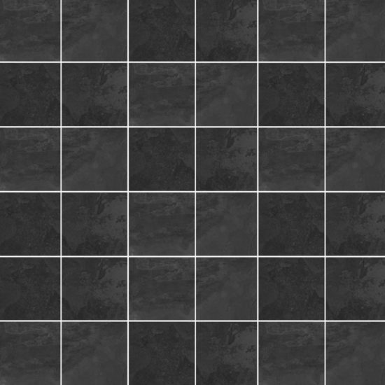 Kathmandu Black 2X2 Mosaic | Tiles By Kia