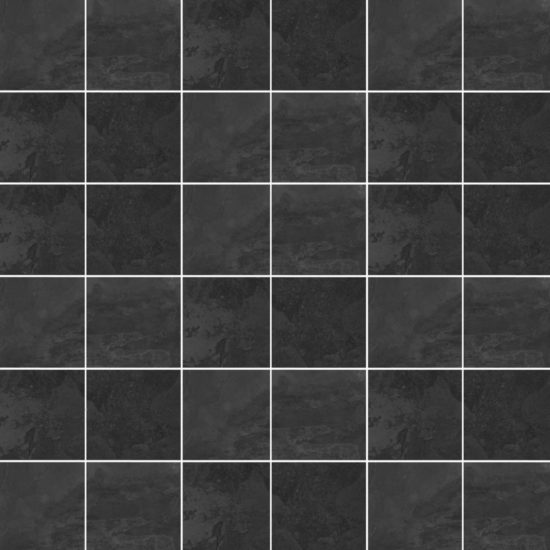 Kathmandu Black 2X2 Mosaic | Tiles By Kia